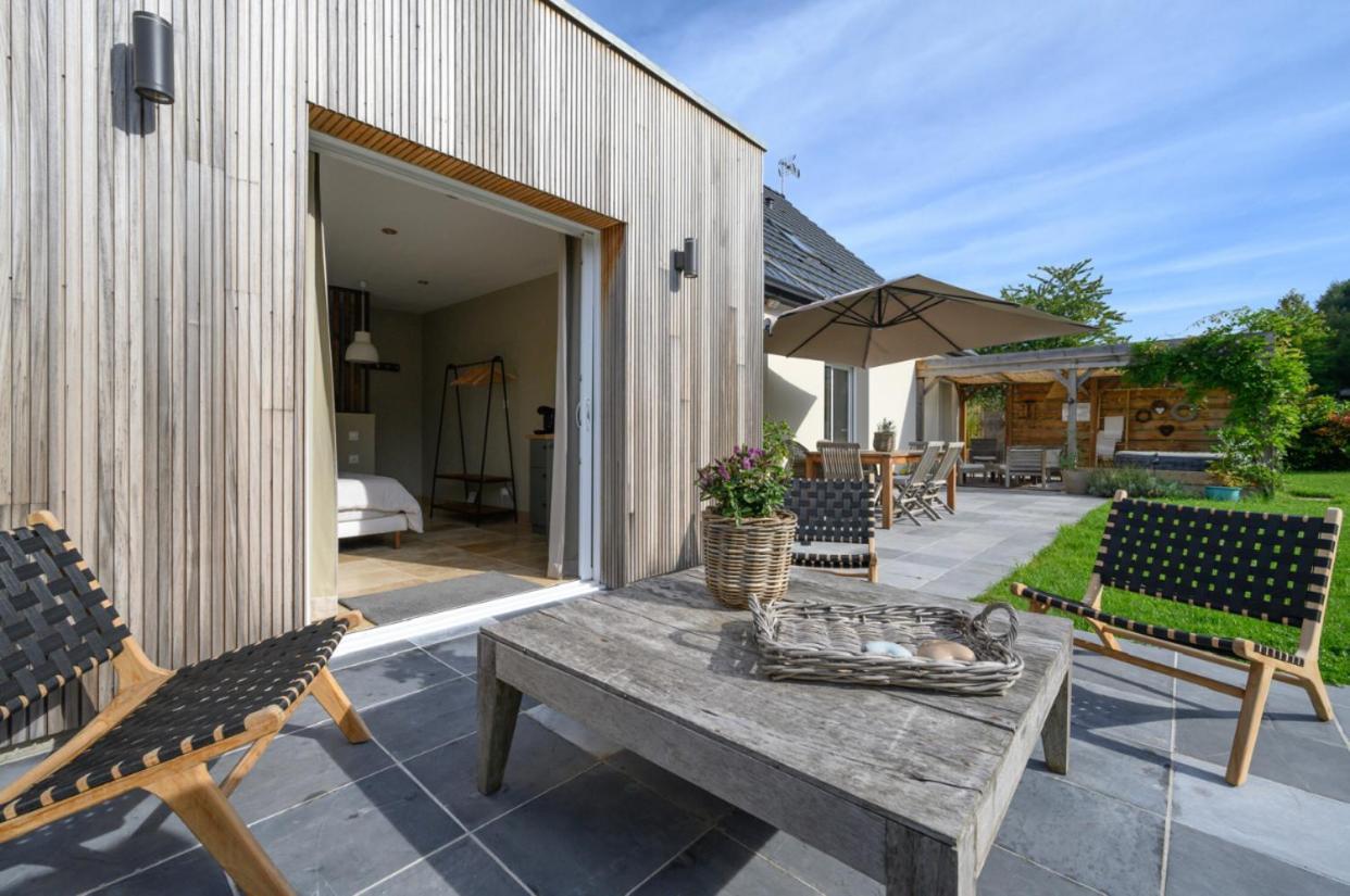 La Maison Buis Quiestede Bagian luar foto